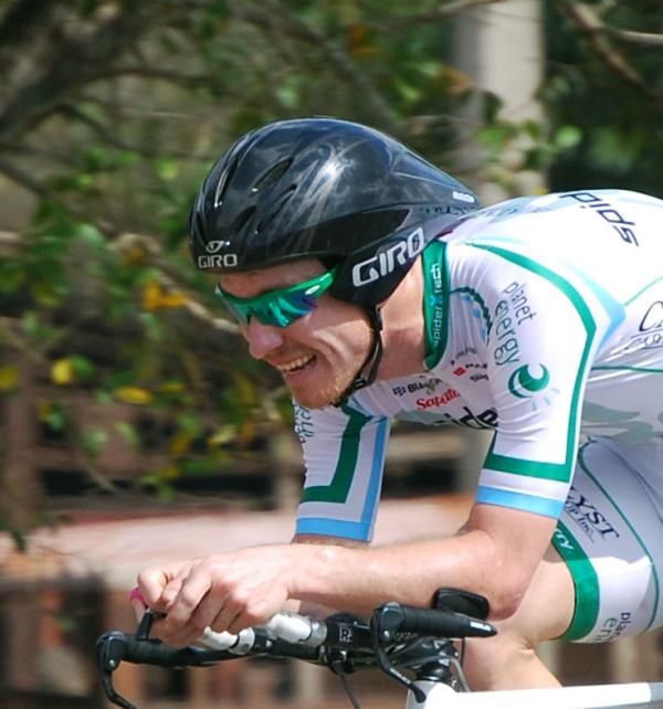 Ryan Roth churns out the watts en route to the win