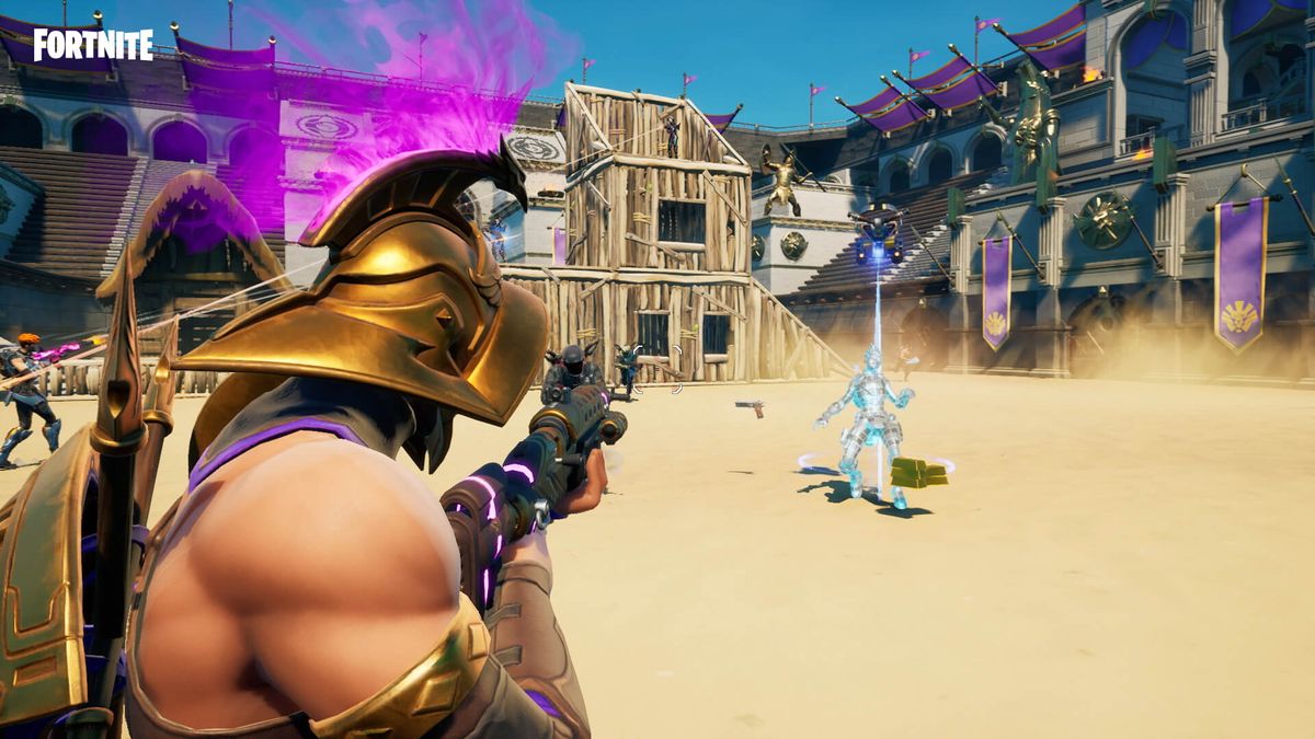 Image from the video game Fortnite.