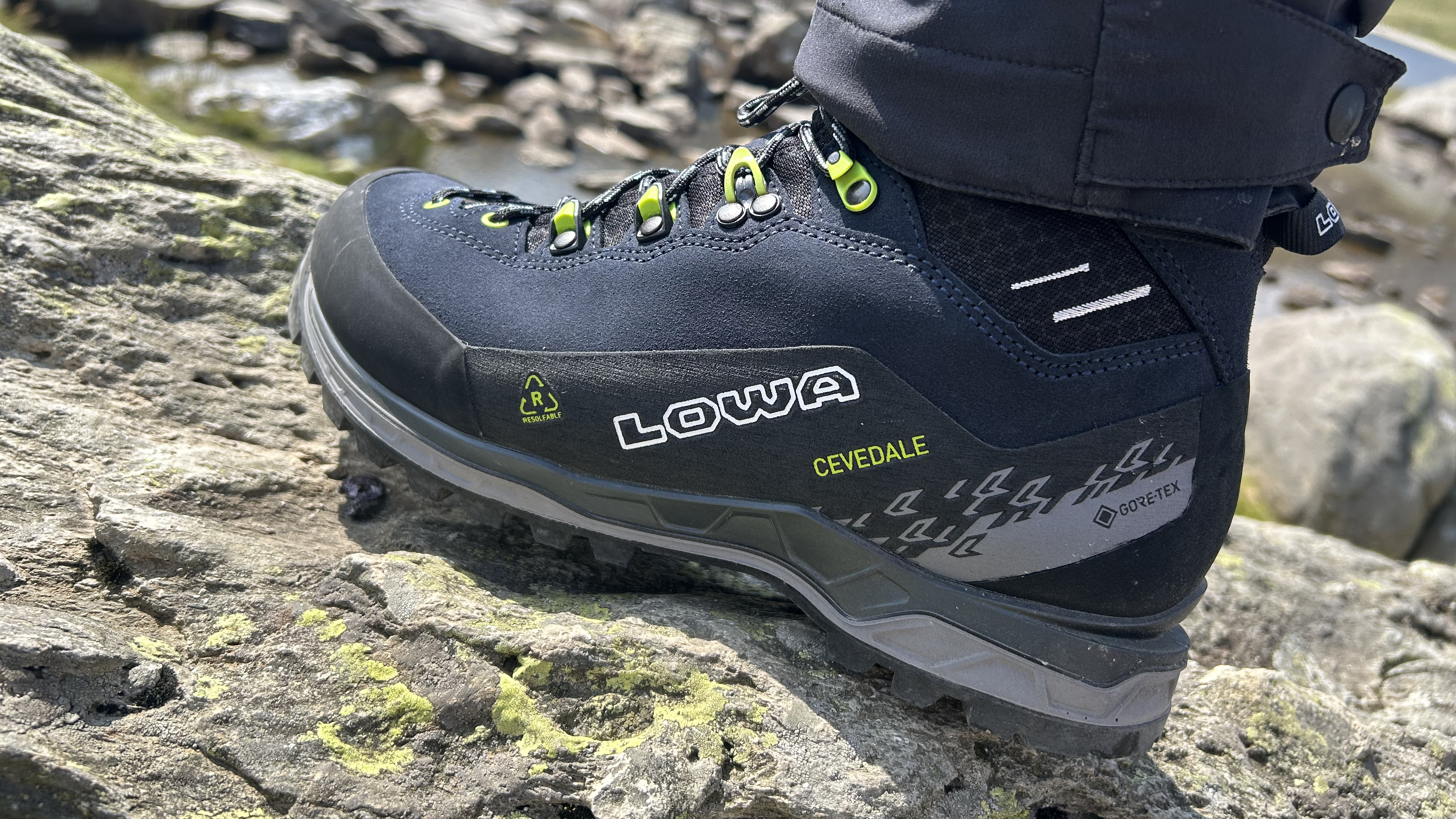 Lowa Cevedale Pro GTX Mid close up