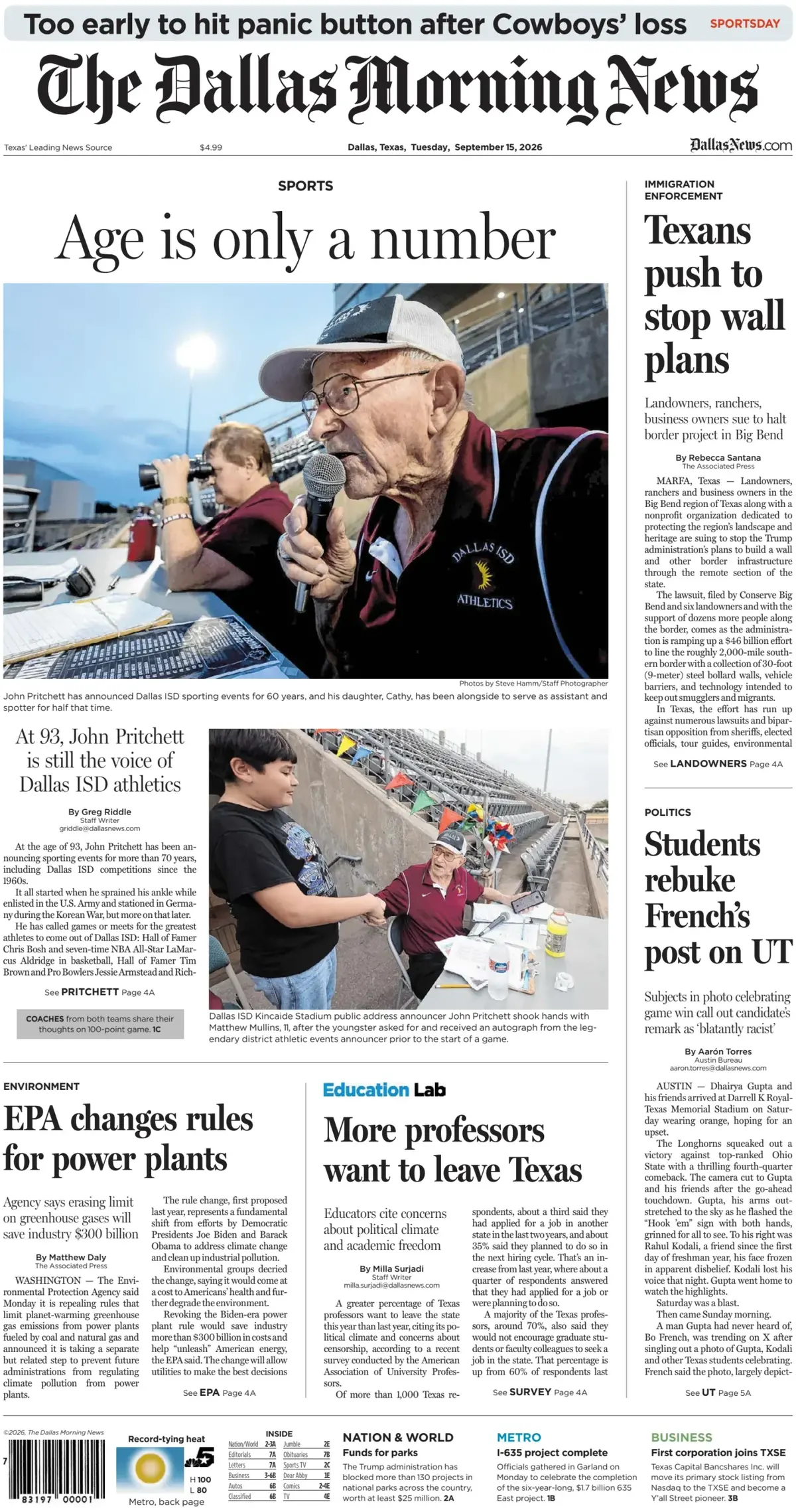 The Dallas Morning News