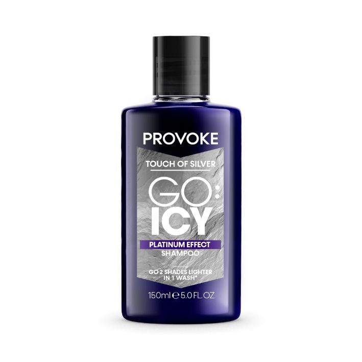 PROVOKE Touch of Silver Go: Icy Platinum Effect Shampoo