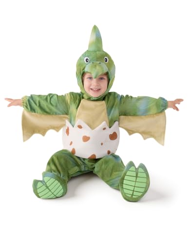 Spooktacular Creations Halloween Baby Pterodactyl Costume, Baby Dinosaur Costume, Pterodactyl Dinosaur Egg Halloween Costume for Infant