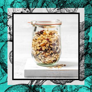 a jar of granola that elizabeth chambers loves