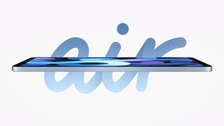 Das iPad Air 2020 in von der Seite