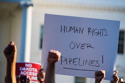 A judge denied a request to stop Dakota Access Pipeline construction.