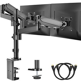 Huanuo Adjustable Dual Arm Monitor Stand