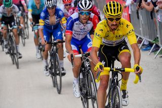 Julian Alaphilippe and Thibaut Pinot