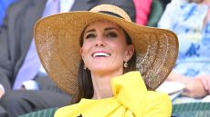 Kate Middleton wears L K Bennett sunhat at Wimbledon 2022