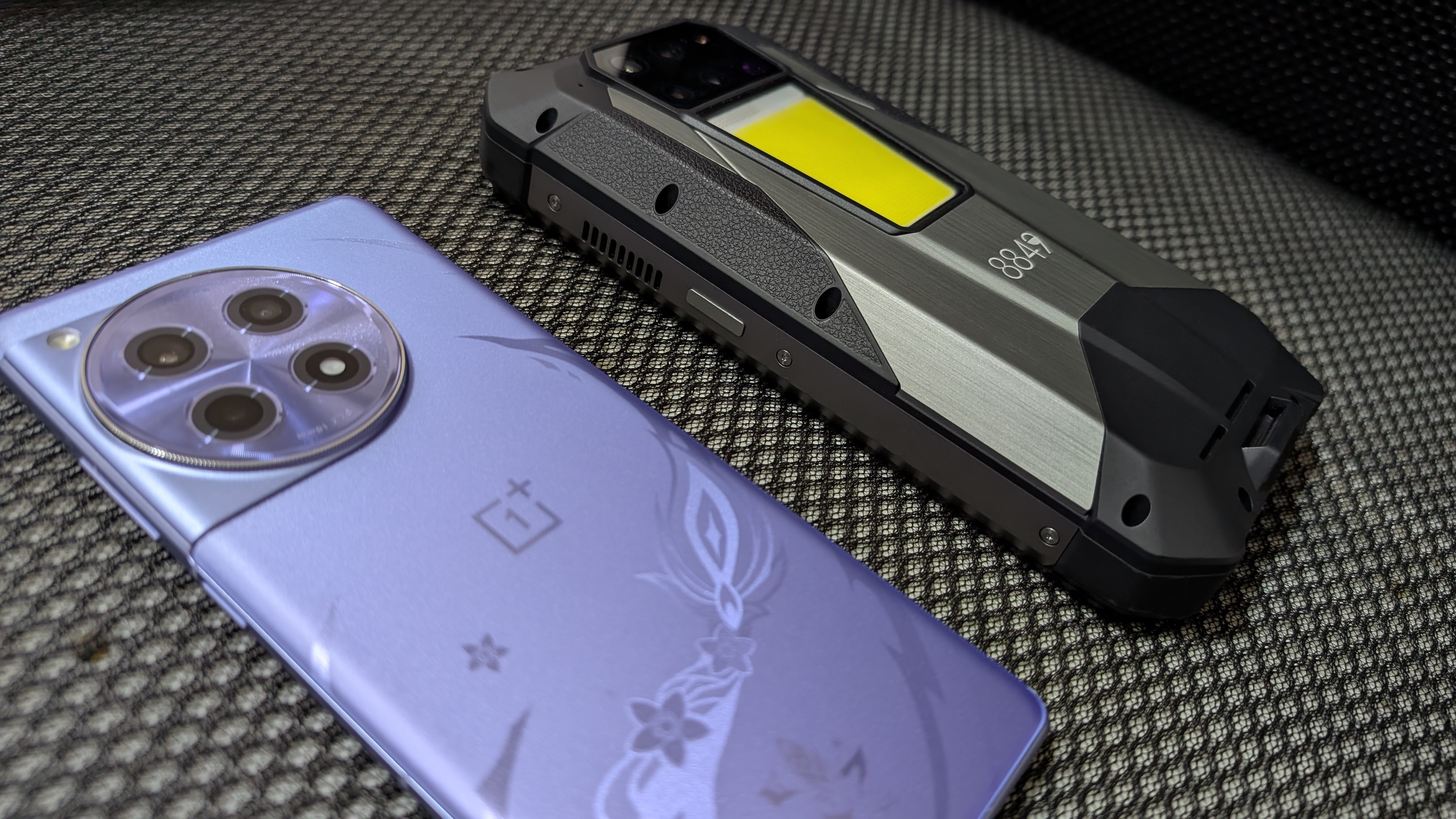 Unihertz 8849 Tank 3 Pro Android phone with projector built-in