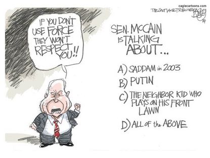 Political cartoon John McCain