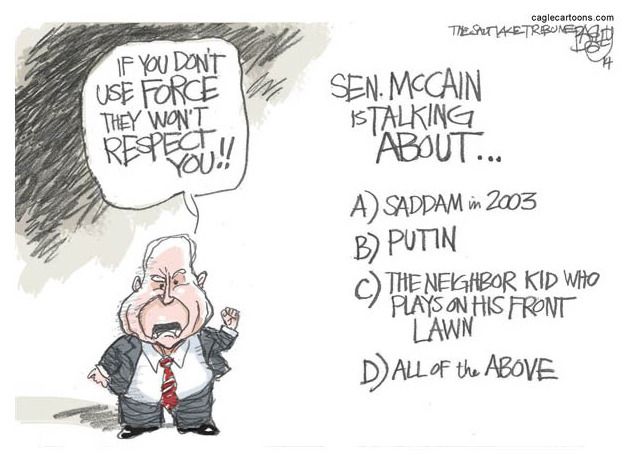 Political cartoon John McCain