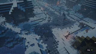Minecraft Dungeons Landscape Frozen Fjord