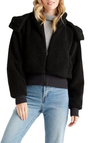 Hooded Sherpa Jacket