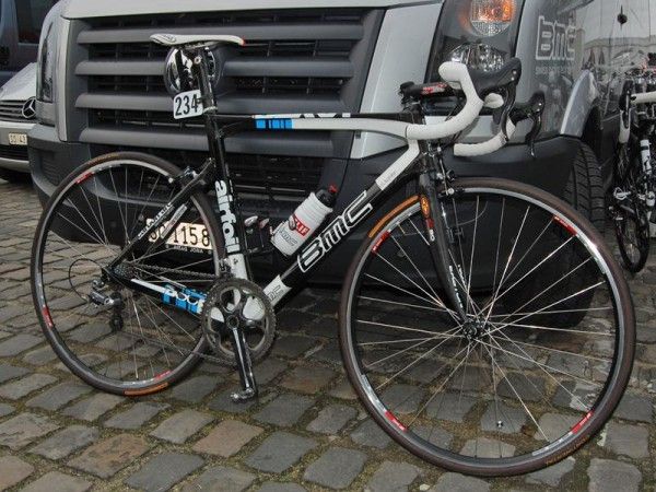 BMC split their riders between the Racemaster SLX01 and Pro Machine SLC01 frames at this year's Paris-Roubaix.