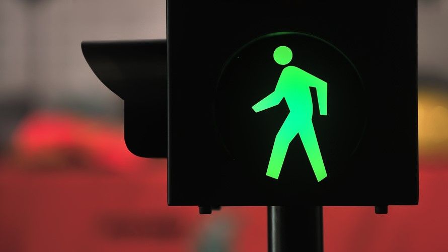 Pedestrian crossing