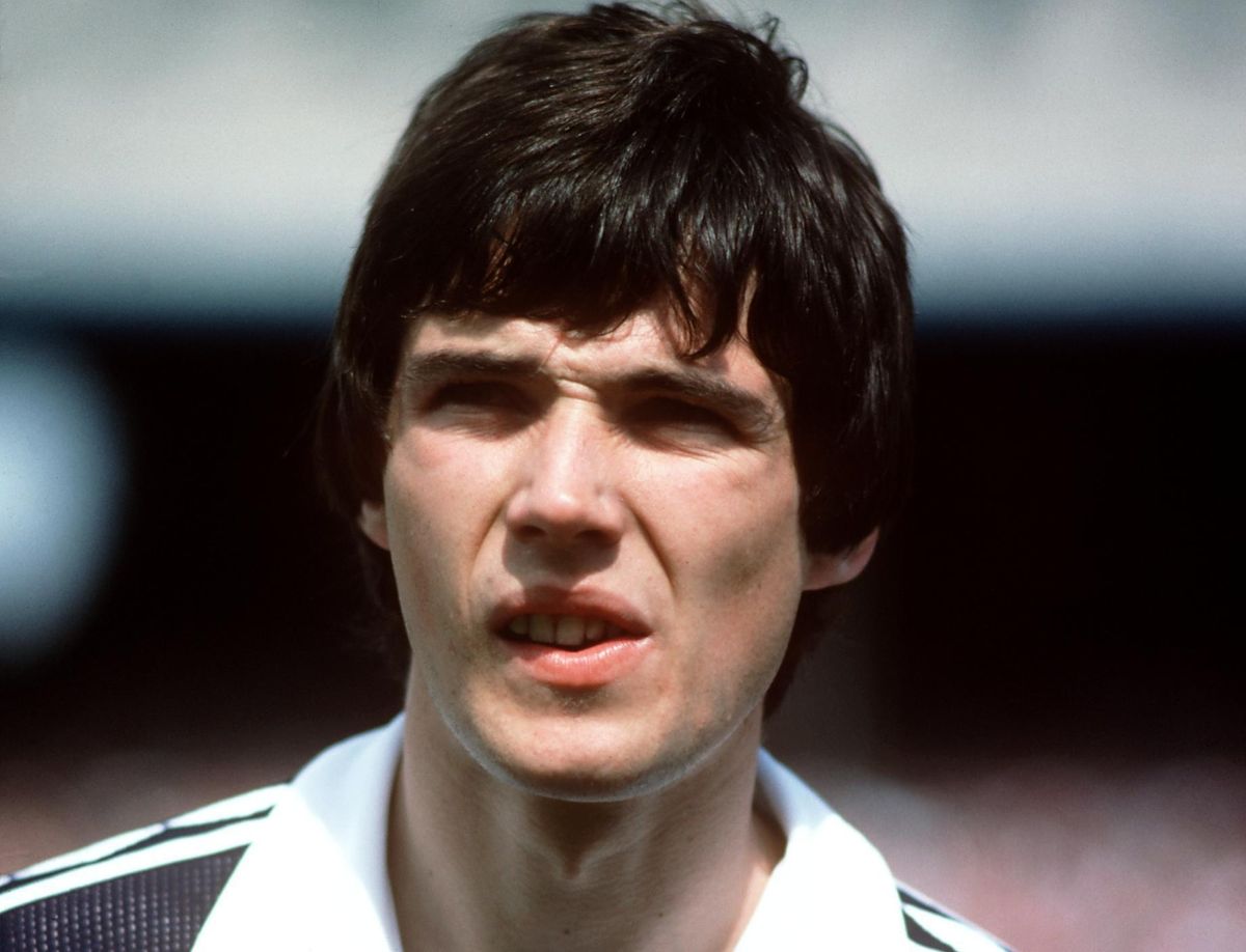 Scotland defender Alan Hansen pictured in 1979