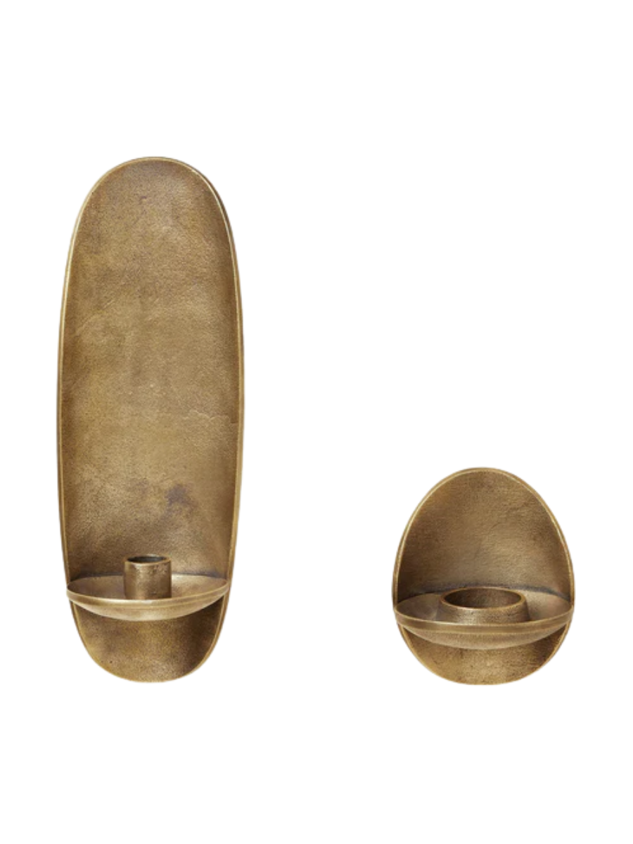 Agapé Wall Candle Holder, Set of 2