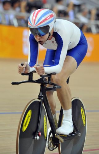 Rebecca Romero qualifying individual pursuit Olympics 2008