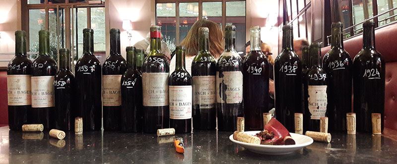 mature lynch-bages wines