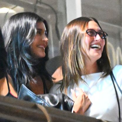 Kylie Jenner and Hailey Bieber take a selfie together after getting sushi