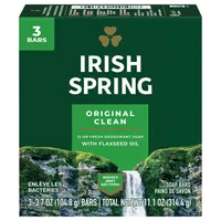 Irish Spring Original Deodorant Soap 3 Bars Irish Spring Original Deodorant Soap 3 Bars