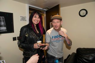 Michelle with Corey Taylor