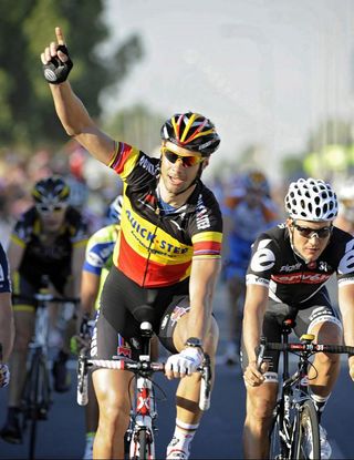 Belgian champion Tom Boonen claims the third stage in Qatar.