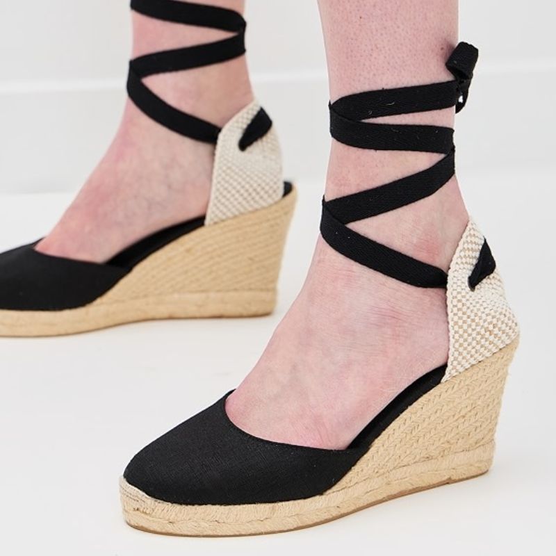 wedged espadrilles