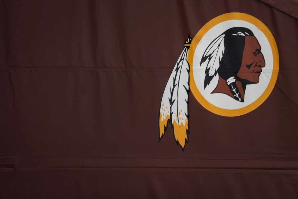 Washington Redskins logo.