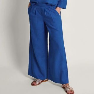 Monsoon Solene Blue Trousers