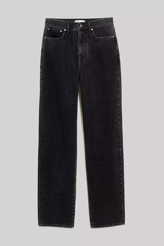 Madewell Baggy Straight Jeans in Raybard Wash