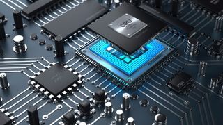 laptop processor chip render