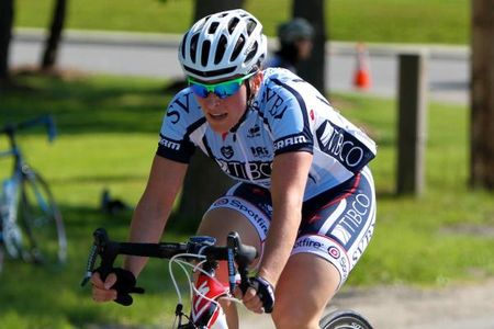 Tara Whitten of TIBCO-To the Top defined the early race with a solo attack that held for half of the race