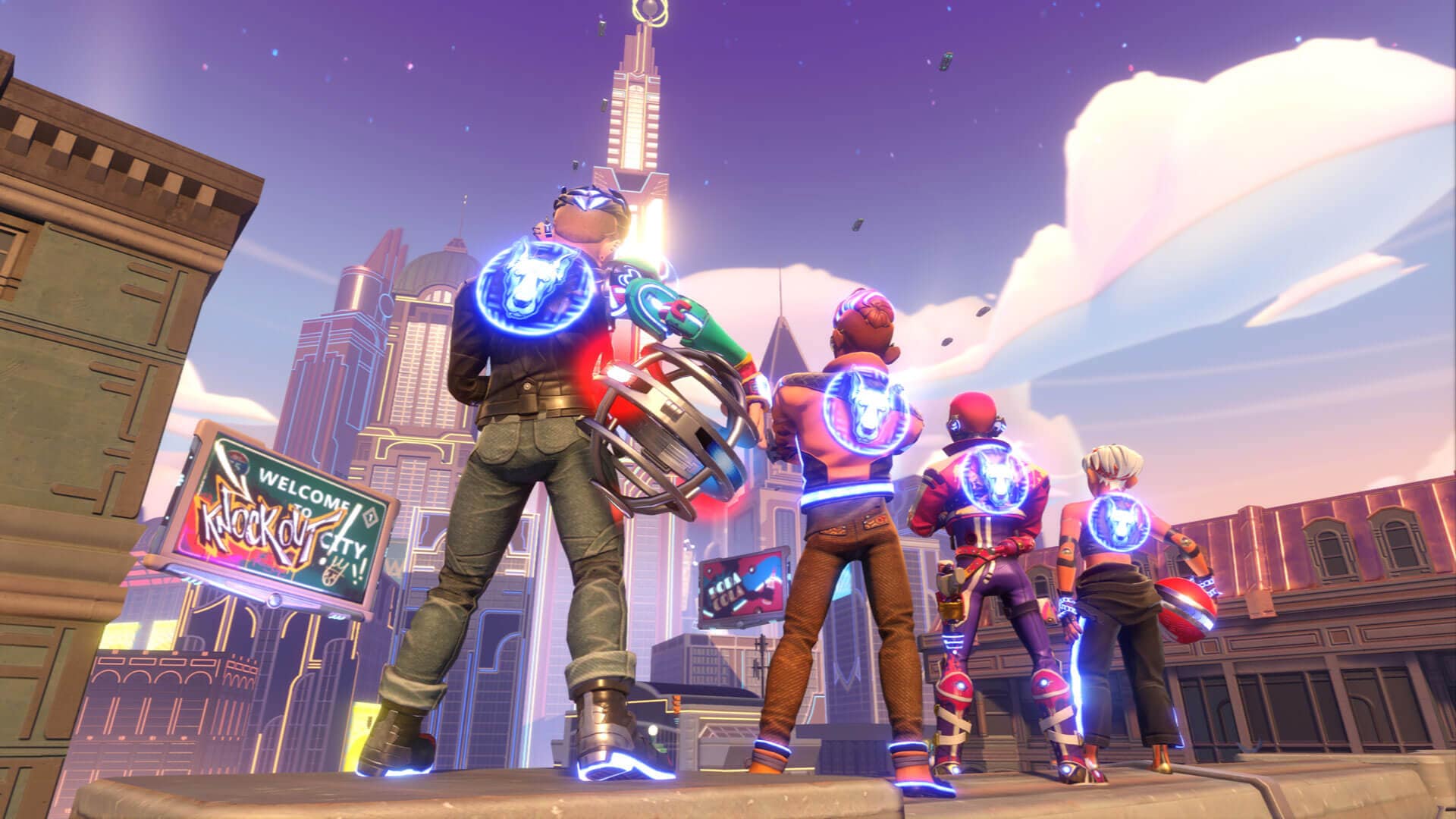 Knockout City review: Dodgeball and Fortnite-like progression team