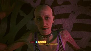 cyberpunk 2077 fingers gets punched