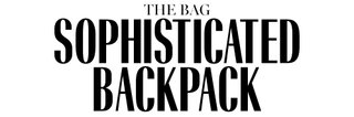 Fashion Classics: Backpack