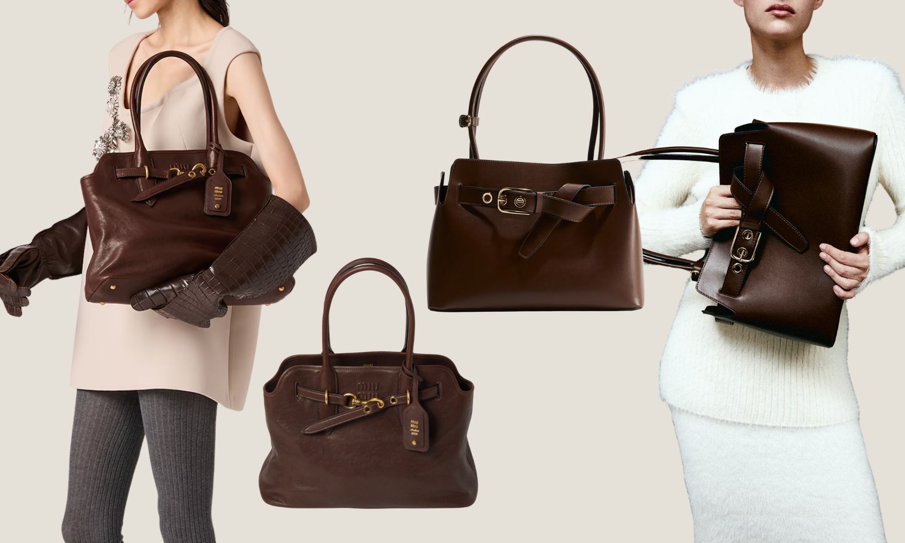 Image of Miu Miu &amp; H&amp;M bag