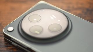 OnePlus Open camera bump closeup showing lenses