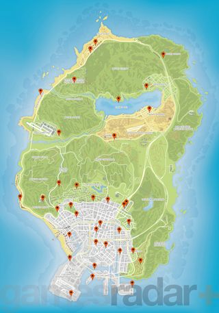 GTA Online Yuanbao locations map