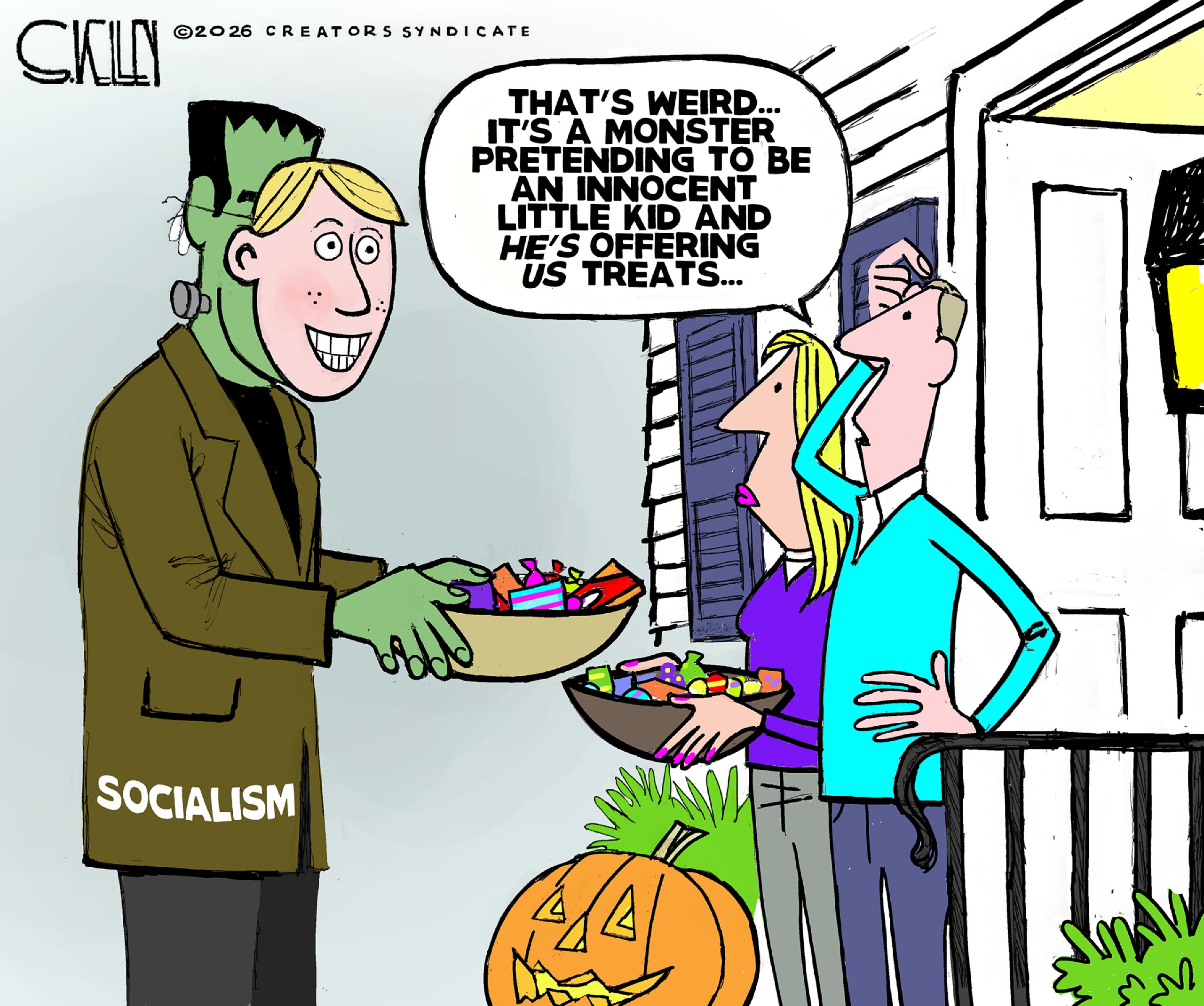 Political Cartoon