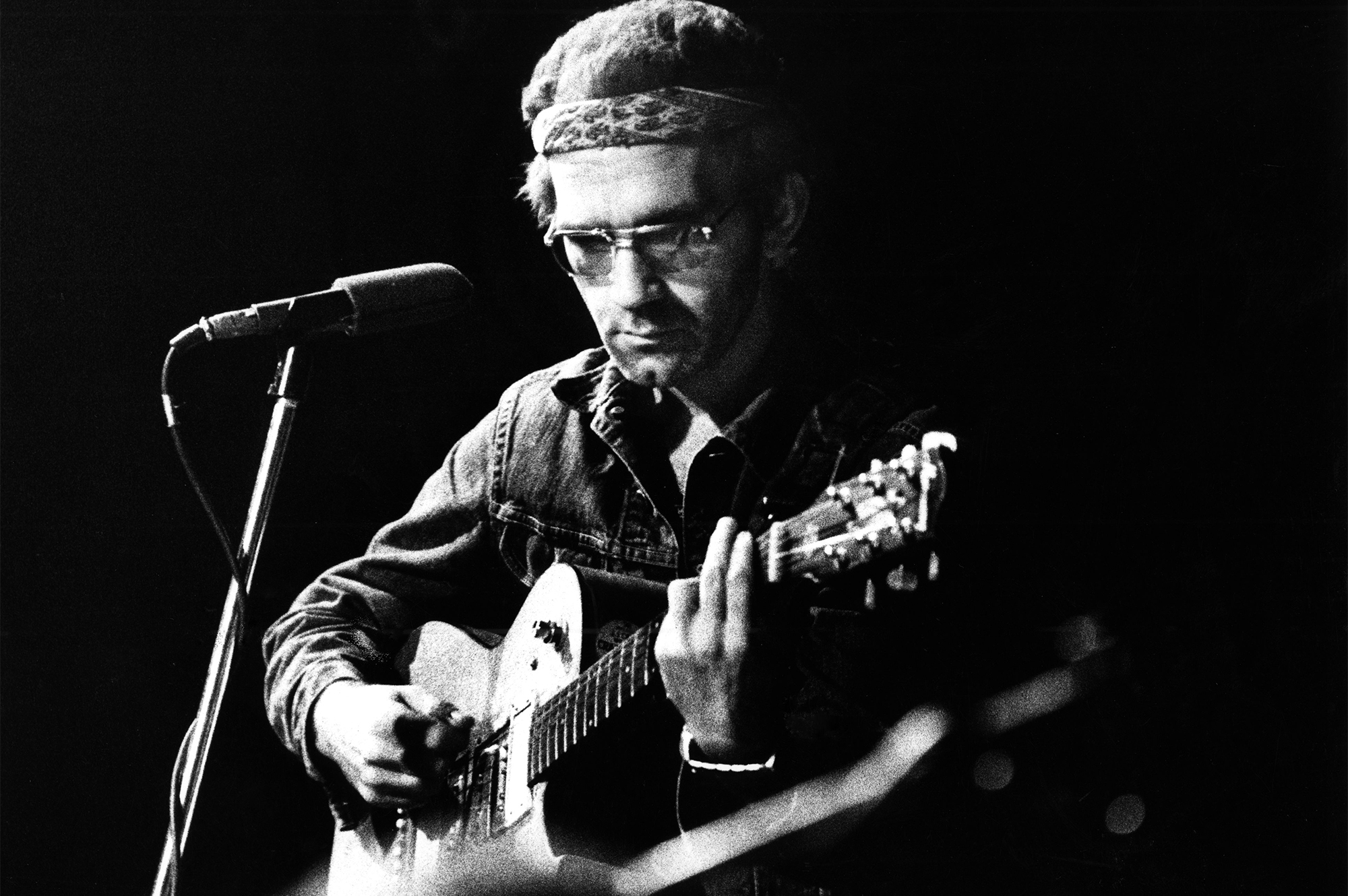 JJ Cale performs live at the Carre Theatre, Amsterdam in 1973