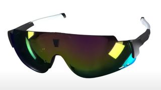 Sunglasses with MicroOLED ActiveLook