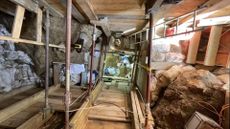 Excavation of the LRJ layers 8 meters deep at Ranis.