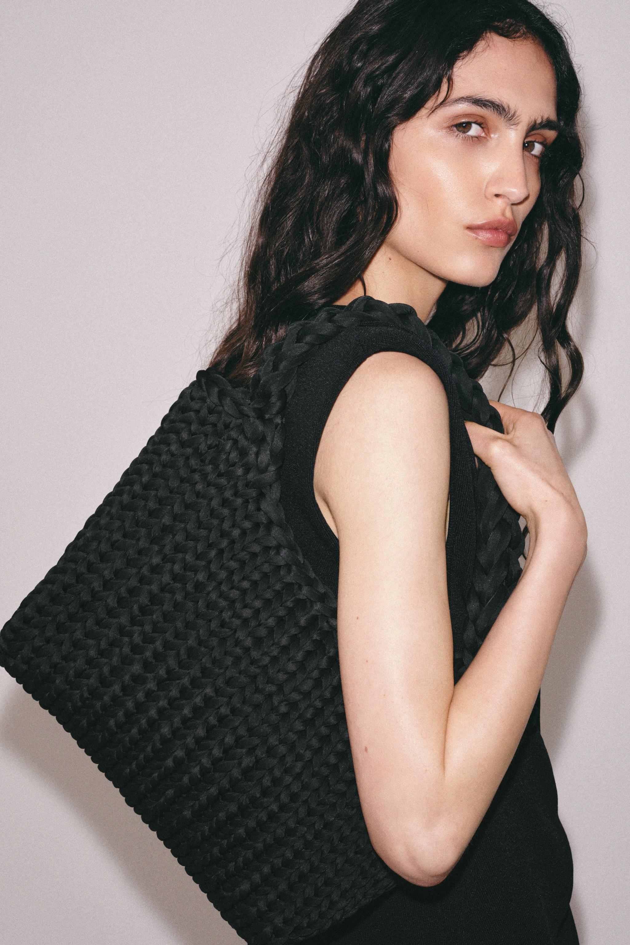 Braided Tote Bag