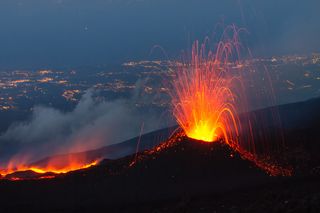 Mount Etna has been active for at least half a million years, and there is a longer record of its activity than any other volcano on Earth.