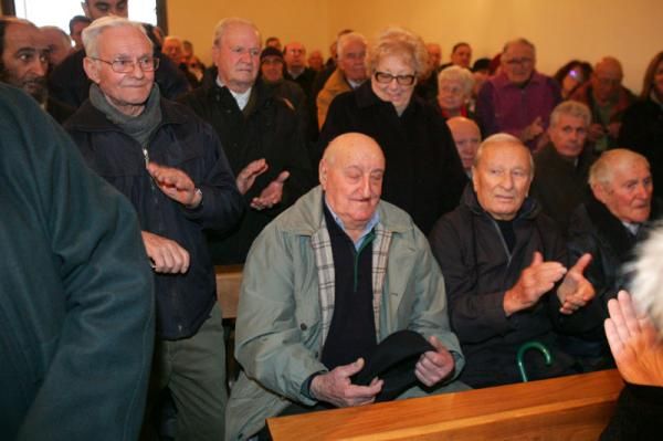 The 2012 memorial service marking Coppi's death was full to the brim