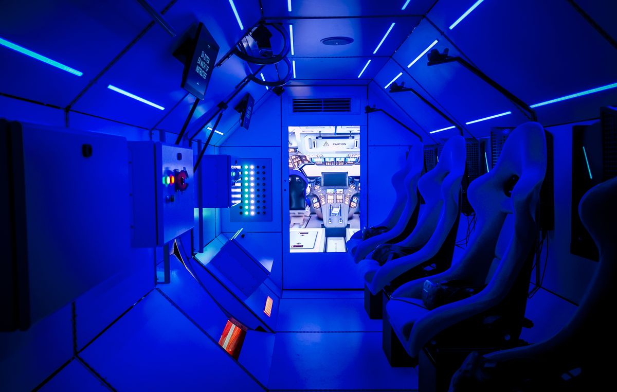 This Virtual Reality SpaceBuzz Bus Lets You Feel What It's Like to See
