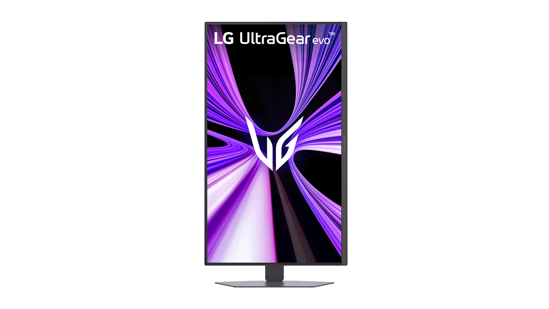 Vertical portrait orientation of an LG UltraGear display