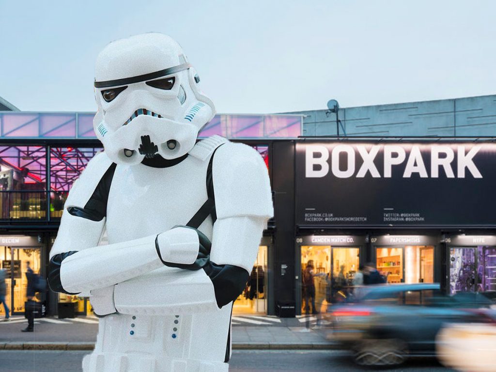 London’s Stormtrooper pop-up lands ahead of The Rise of Skywalker