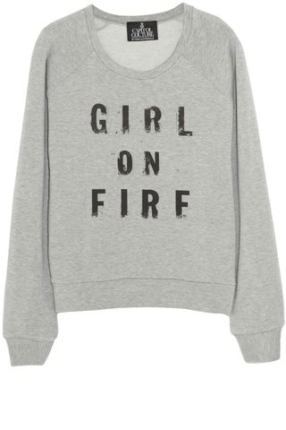 Capitol Couture By Trish Summerville 'Girl On Fire' Sweatshirt, £115